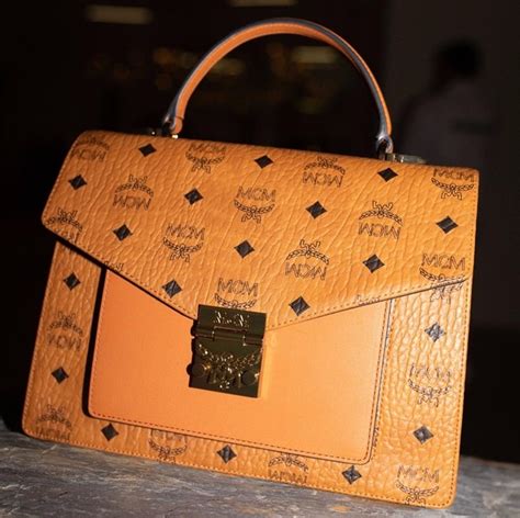 how to tell a fake mcm bag|how to check for genuine mcm bags.